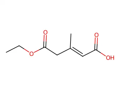 5-乙氧基-3-甲基-5-氧代戊-2-烯酸 structure