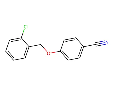 4-((2-Chlorobenzyl)oxy)benzonitrile structure