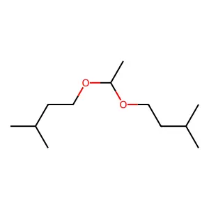 乙醛二异戊基缩醛 structure