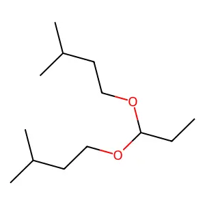 3-Methyl-1-[1-(3-methylbutoxy)propoxy]butane structure