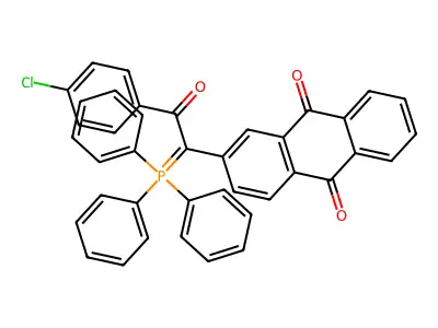 2-[2-(4-chlorophenyl)-2-oxo-1-(triphenyl- structure