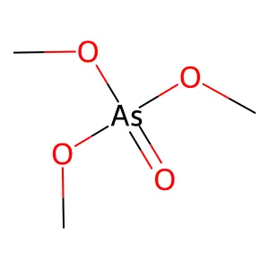 Trimethyl arsenate structure