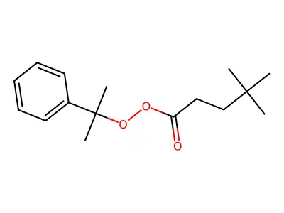 新庚烷过氧酸-1-甲基-1-苯基乙酯 structure