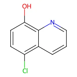 5-氯-8-羟基喹啉 structure