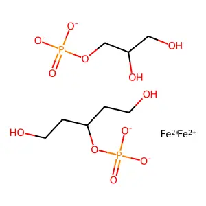 甘油磷酸铁 structure