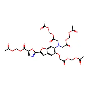 Mag-Fura-2-乙酰氧基甲酯 structure