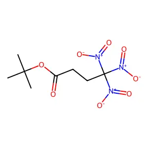 4,4,4-三硝基丁酸叔丁酯 structure