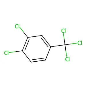 3,4-Dichlorophenyltrichloromethane structure