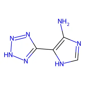 4-(2H-1,2,3,4-tetrazol-5-yl)-1H-imidazol-5-amine structure