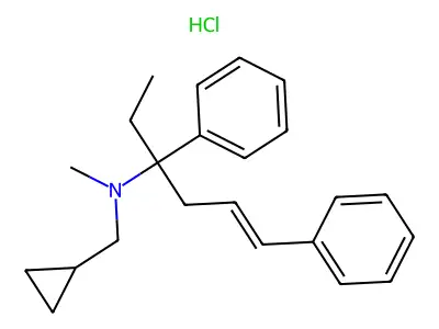 (+)-Igmesine hydrochloride structure