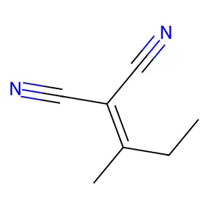 2-(1-Methylpropylidene)malononitrile structure