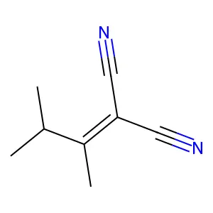 2-(1,2-Dimethyl-propylidene)-malononitrile structure