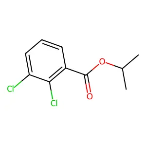 2,3-二氯苯甲酸 1-甲基乙酯 structure