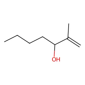 2-Methyl-1-hepten-3-ol structure