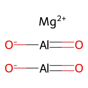 偏铝酸镁 structure
