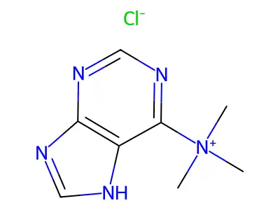 Trimethylpurin-6-ylammonium chloride structure
