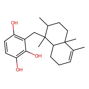Avarol F structure