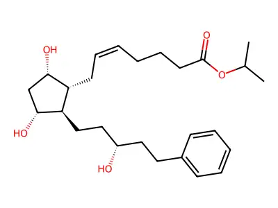 拉坦前列素 structure