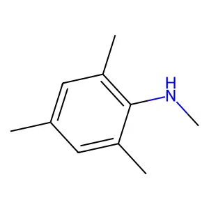 N,2,4,6-四甲基苯胺 structure