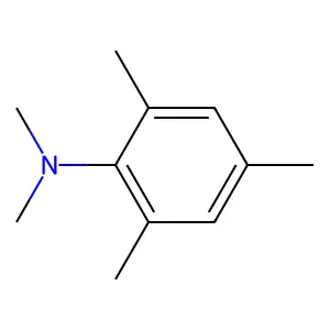 N,N,2,4,6-五甲基苯胺 structure