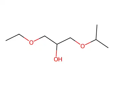 1-Ethoxy-3-(1-methylethoxy)-2-propanol structure
