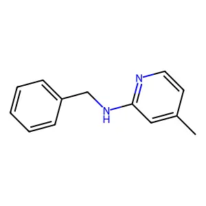4-甲基-N-苄基-2-吡啶胺 structure