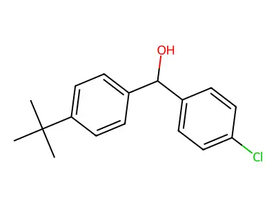 4-tert-Butyl-4'-chlorobenzhydrol structure