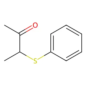 2-Butanone, 3-(phenylthio)- structure