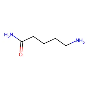 5-氨基戊酰胺 structure