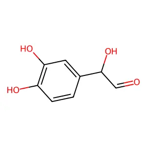 3,4-二羟基苯基羟乙醛 structure