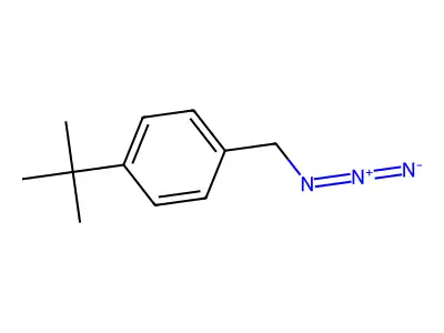 1-(Azidomethyl)-4-tert-butylbenzene structure