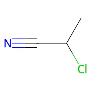 2-Chloropropionitrile structure
