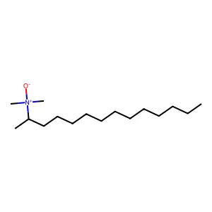 N,N-二甲基-2-十四胺N-氧化物 structure