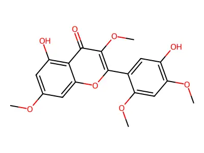 Chrysosplenol G structure