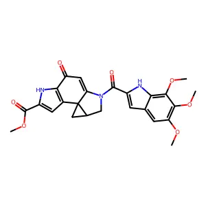 Duocarmycin Sa structure