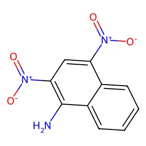 2,4-二硝基-1-萘胺 structure