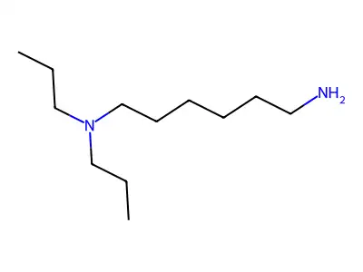 N',N'-dipropylhexane-1,6-diamine structure