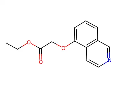 Methyl 5-isoquinolyloxyacetate structure