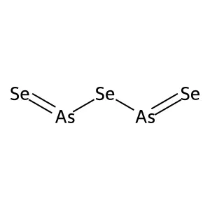 三硒化二砷 structure