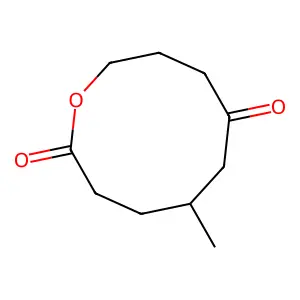5-Methyloxecane-2,7-dione structure