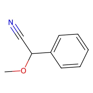 2-甲氧基-2-苯基乙腈 structure