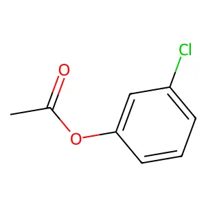3-Chlorophenyl acetate structure
