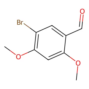 5-Bromo-2,4-dimethoxybenzaldehyde structure