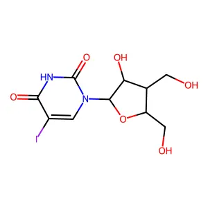 3'-Hydroxymethyl Ara-5-I-U structure