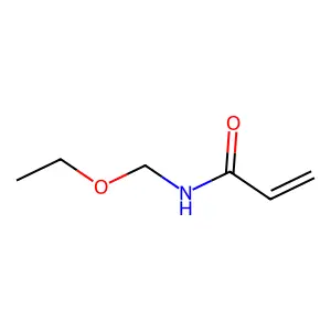 N-(乙氧甲基)丙烯酰胺 structure