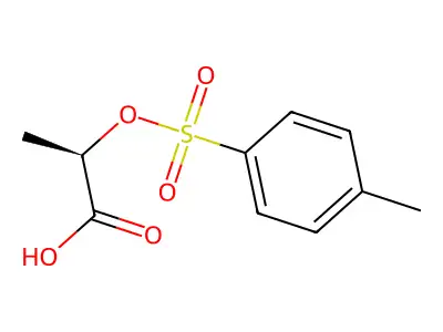 2-(Toluene-4-sulfonyloxy)propionic acid structure