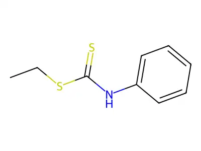 Ethyl N-phenylcarbamodithioate structure