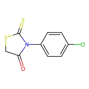Rhodanine, 3-(4-chlorophenyl)- structure