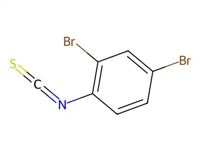 2,4-Dibromophenyl isothiocyanate structure