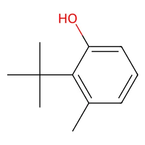 2-tert-Butyl-3-methylphenol structure